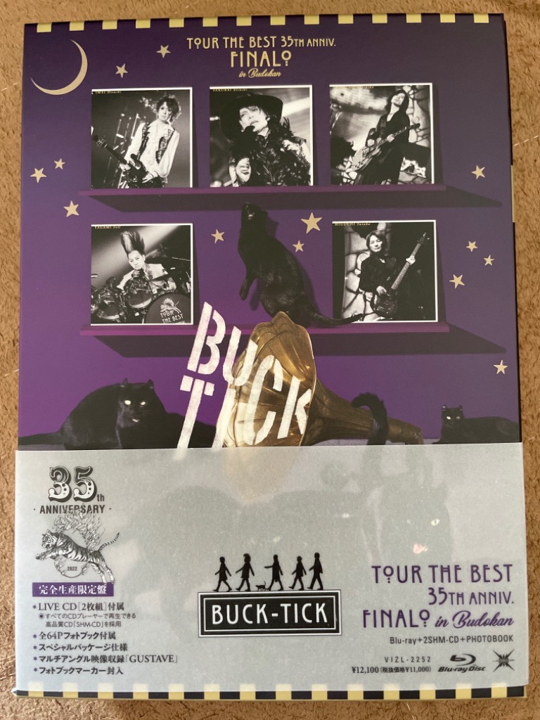 Blu-ray完全生産限定盤 スペシャルパッケージ仕様 BUCK-TICK Blu-ray+