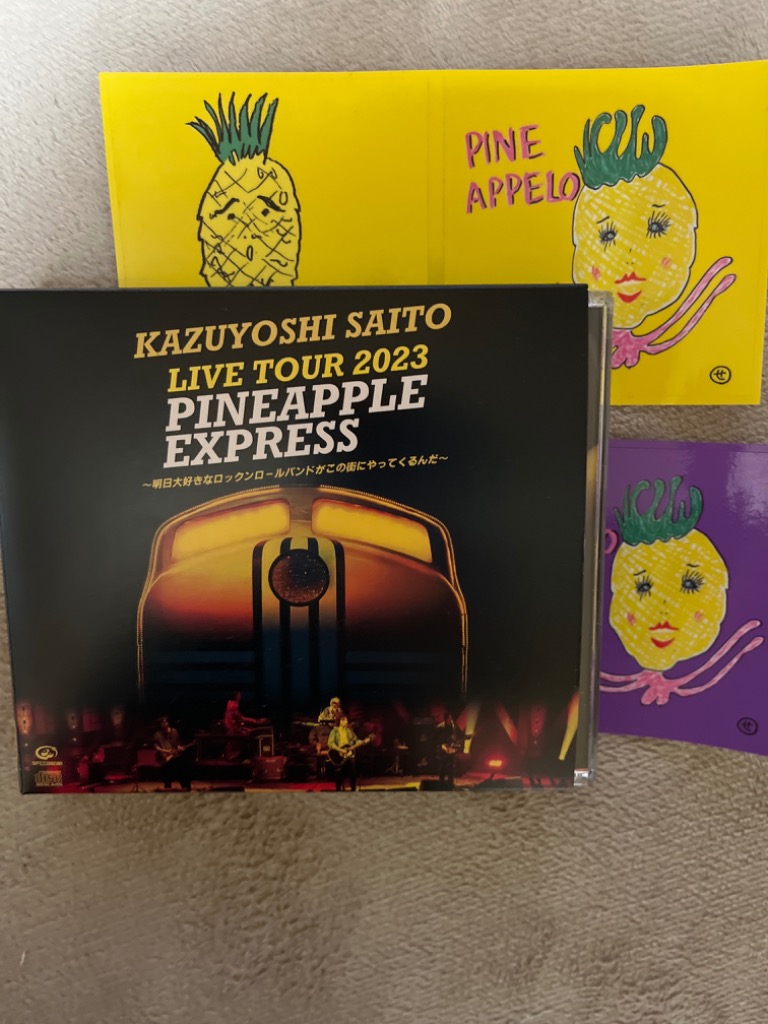 斉藤和義 PINEAPPLE 生産限定盤180グラム重量盤レコード - メルカリ
