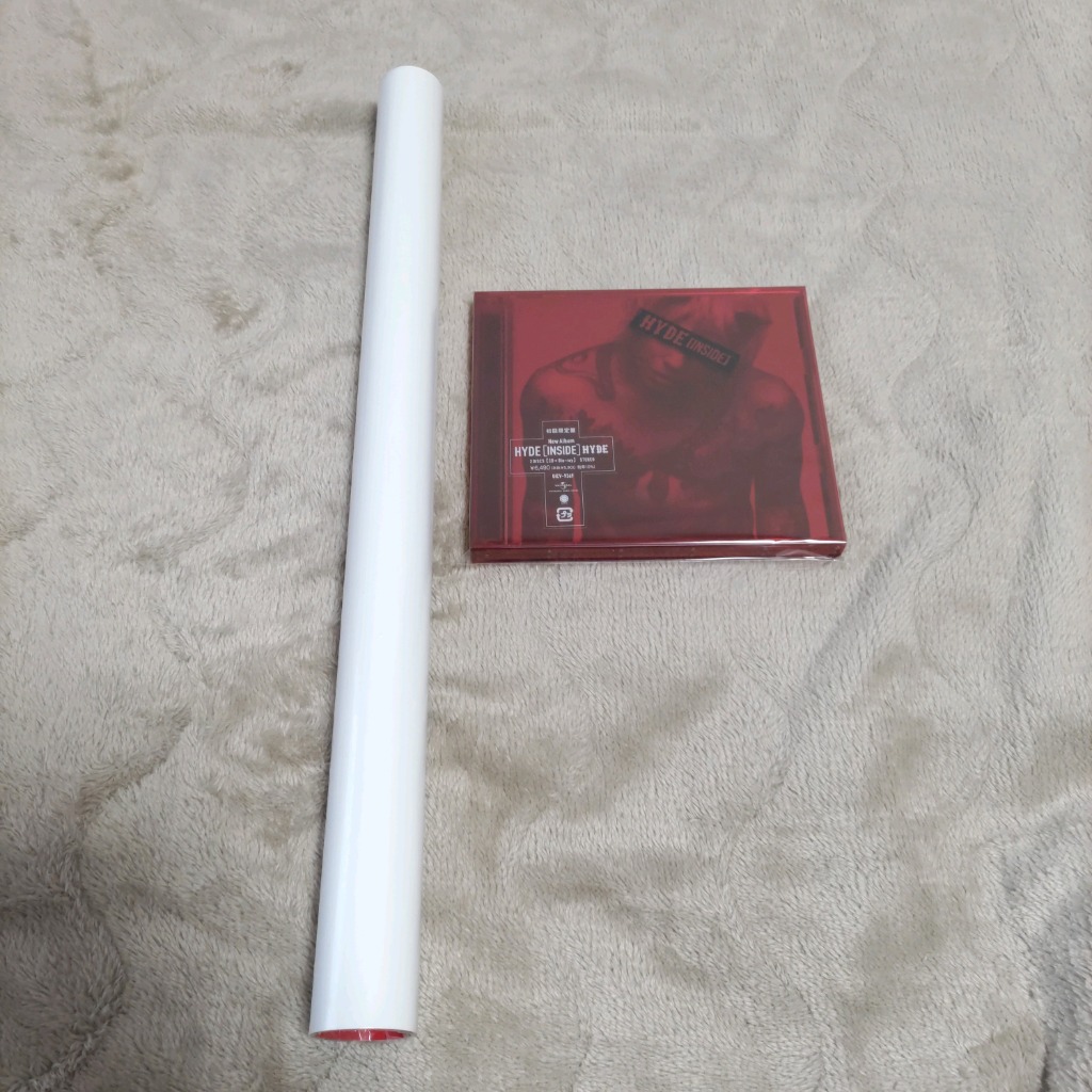 HYDE [INSIDE] CD シリアルナンバー付き 3枚セット 初回限定盤 (初回生産分) シリアルナンバー封入 HYDE CD+Blu-ray