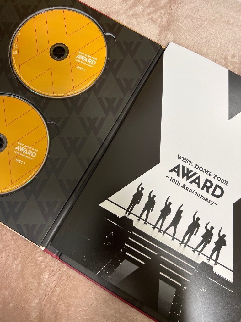 WEST.DOME TOUR AWARD Blu-ray 2形態 WEST. DOME TOUR AWARD ～10th Anniversary～』ブルーレイ
