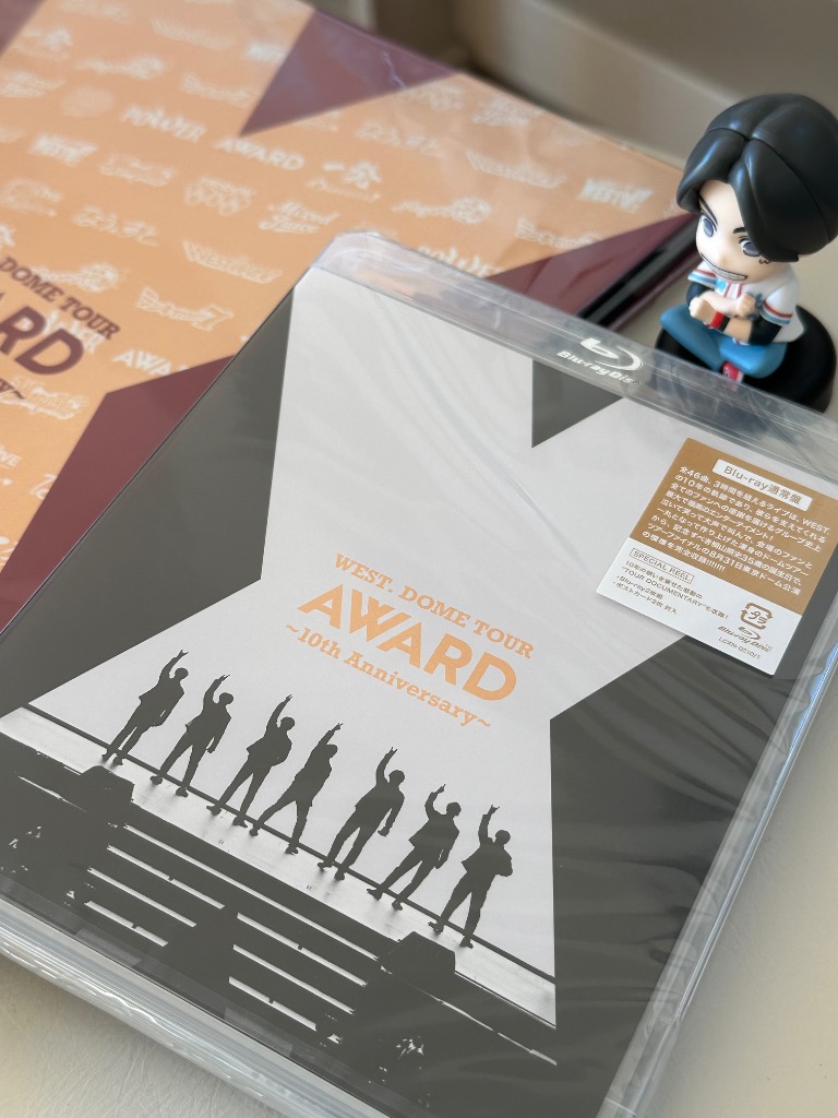 オリビル加盟店 【2形態Blu-rayセット】 WEST. DOME TOUR AWARD