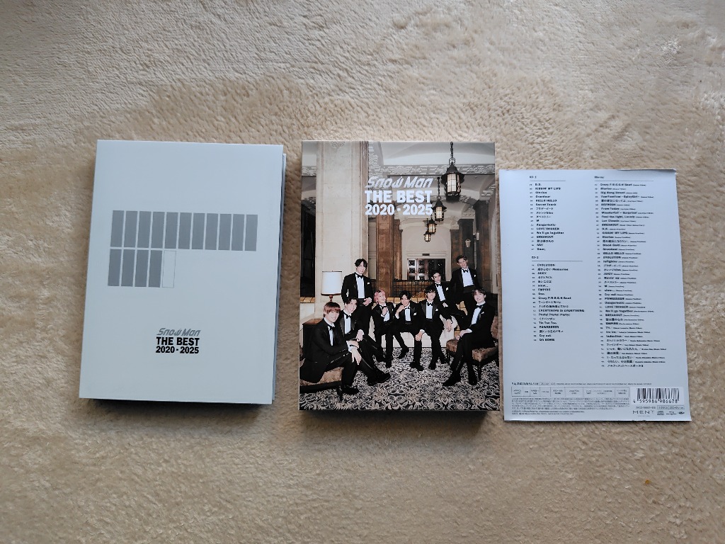 Snow Man THE BEST 2020 - 2025 ［2CD+Blu-ray Disc］＜初回盤B