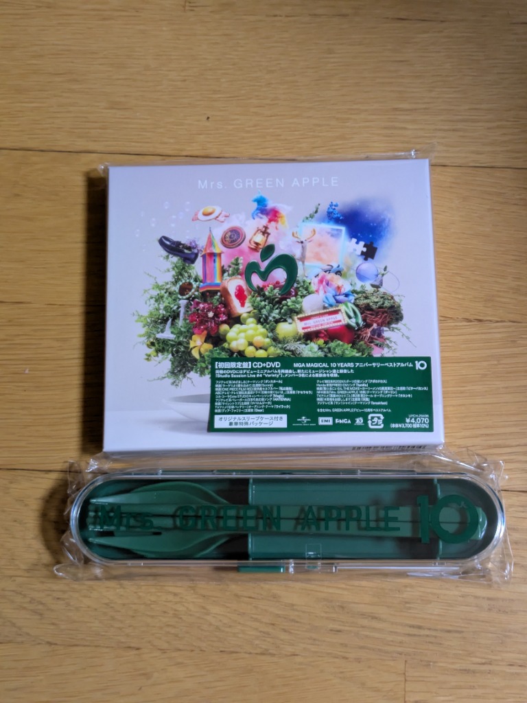 Mrs. GREEN APPLE 10 ［CD+DVD］＜初回限定盤＞ CD