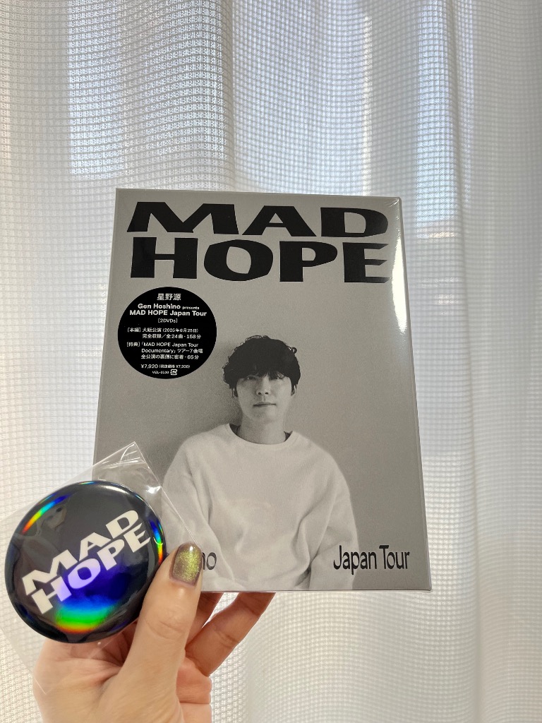 星野源 Gen Hoshino presents MAD HOPE Japan Tour DVD