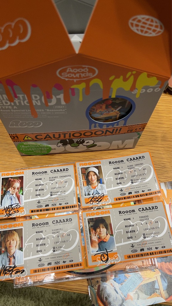 Aooo Rooom ［CD+Blu-ray Disc］＜初回生産限定盤A＞ CD
