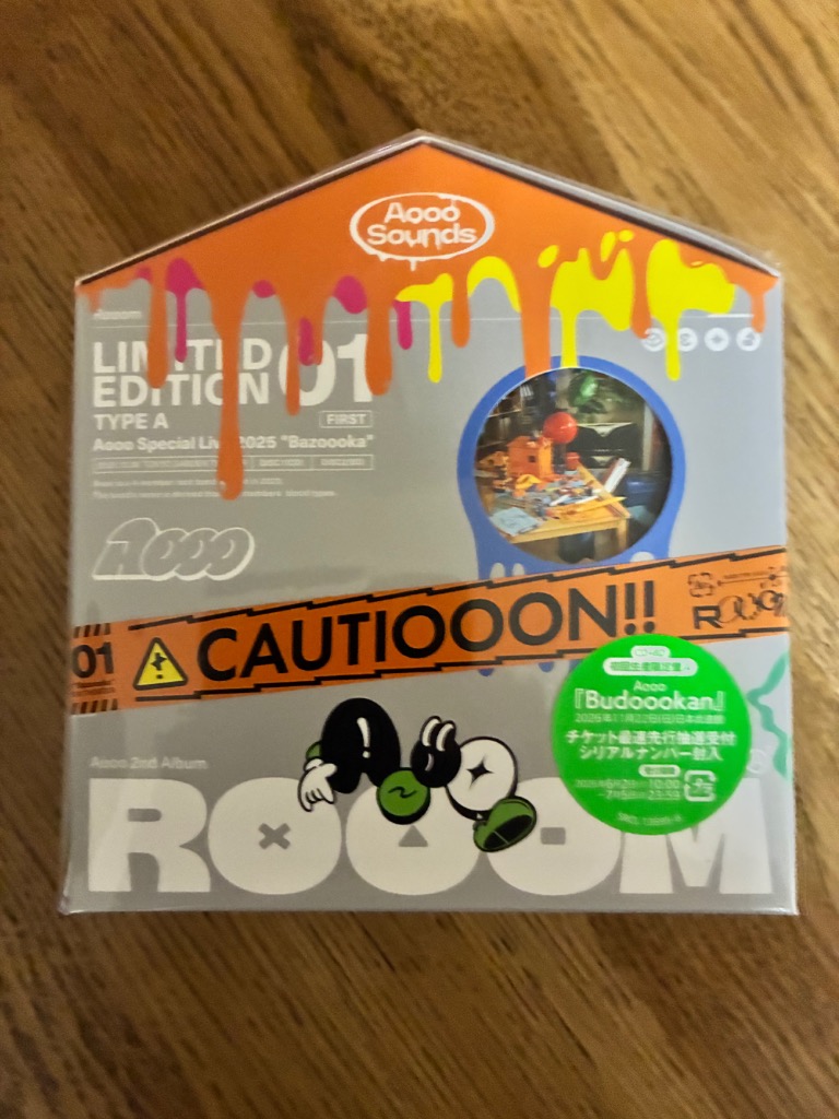 Aooo Rooom ［CD+Blu-ray Disc］＜初回生産限定盤A＞ CD