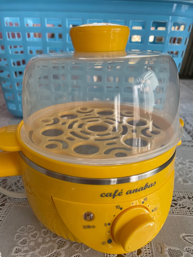 ゆでたまごメーカー ゆで玉子名人 かんたん蒸し器 ゆで卵器