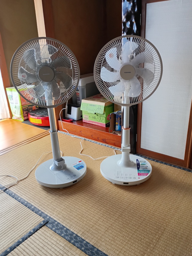 TOSHIBA TF-30DL27-W 東芝 DCリビング扇風機 DCモーター搭載