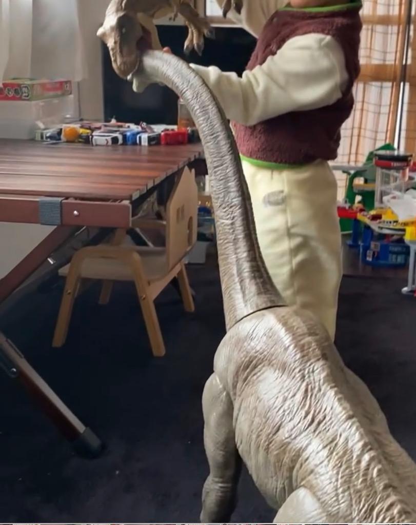 ジュラシックワールド ブラキオサウルス 全長:106cm 高さ:71cm ジュラシックワールド ブラキオサウルス 全長:106cm 高さ:71cm