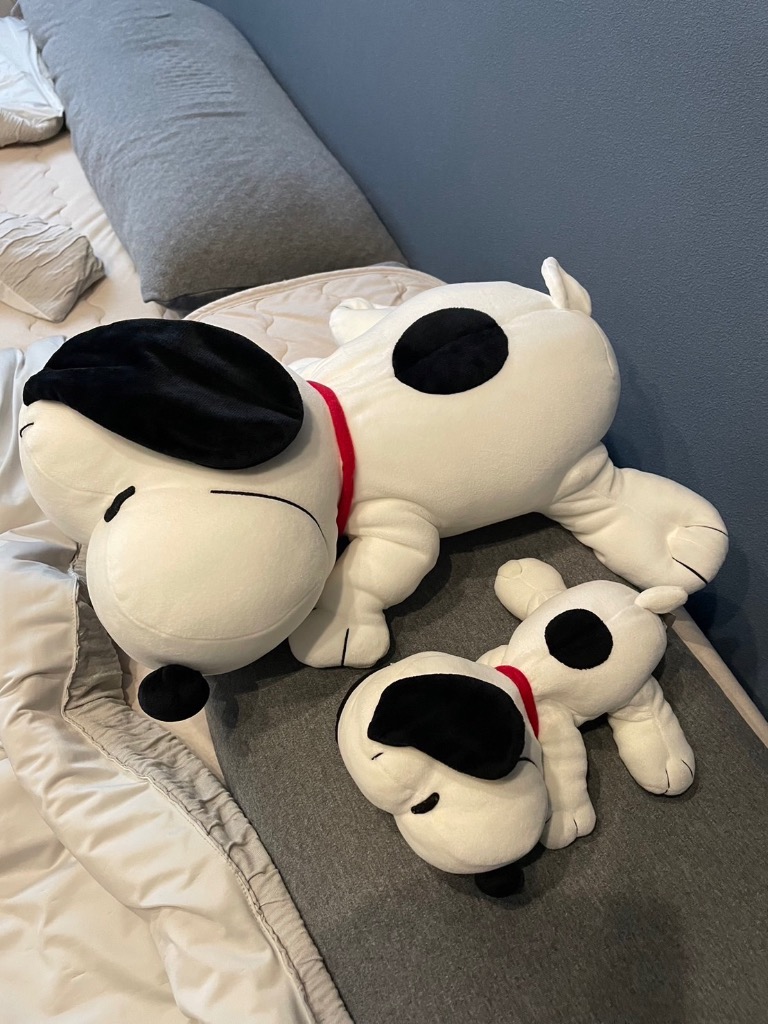 PEANUTS すやすやフレンド クッション スヌーピー (L