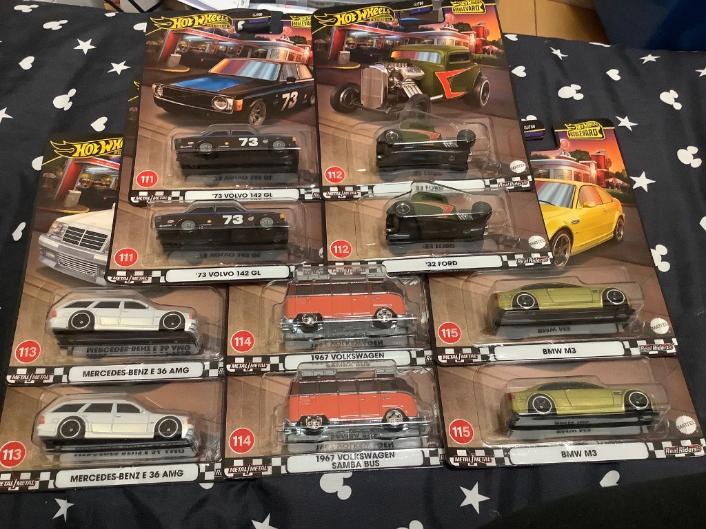 ホットウィール(Hot Wheels) ブールバード 2025年1月単品販売5台