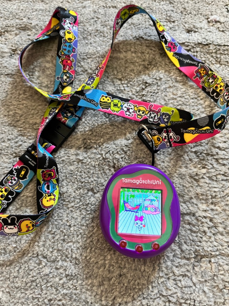 7月15日発売予定 Tamagotchi Uni ネックストラップ Unique Black