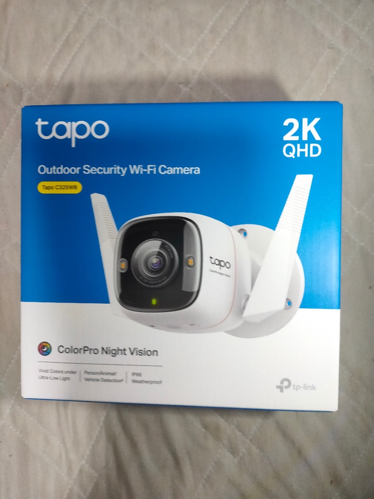 TP-Link 屋外セキュリティWi-Fiカメラ Tapo C325WB tapo 防犯