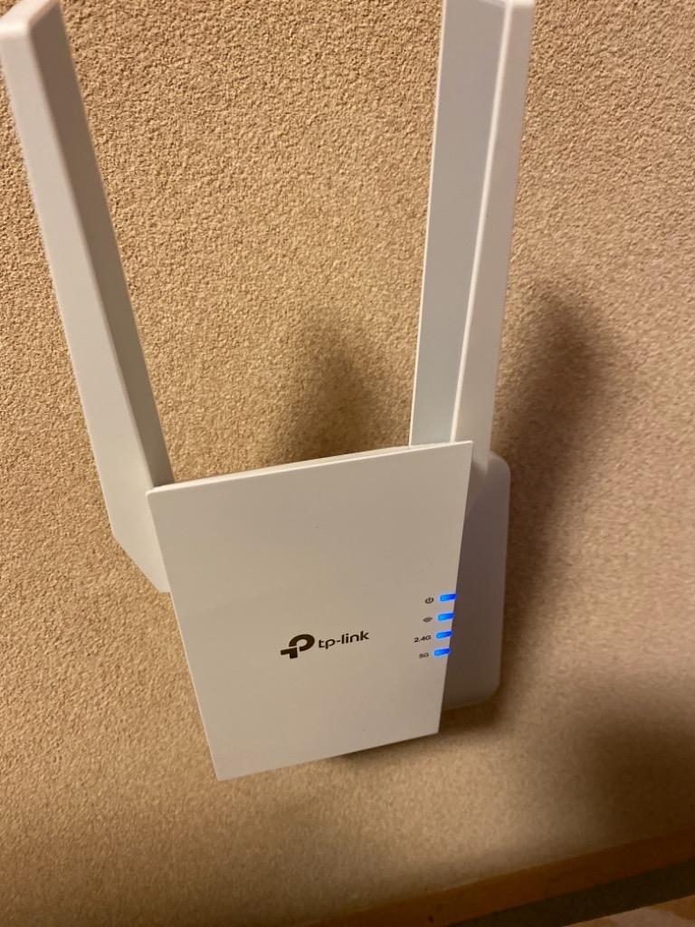 Wi-Fi6(11AX) 無線LAN中継器RE505X/A 1201Mbps+300Mbps RE505X