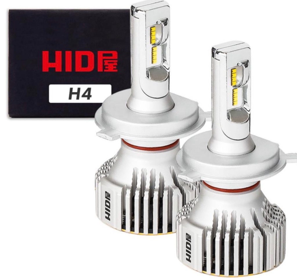 HID屋 H4 LED バルブ ヘッドライト 28400cd(カンデラ) フォグランプ i 
