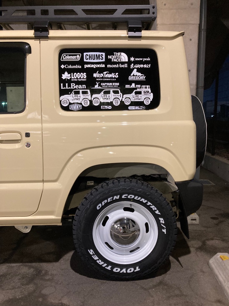 OPEN COUNTRY 25年製 185/85R16 LT ホワイトレター 4本セット OPEN COUNTRY 25年製 185/85R16 LT ホワイトレター 4本セット