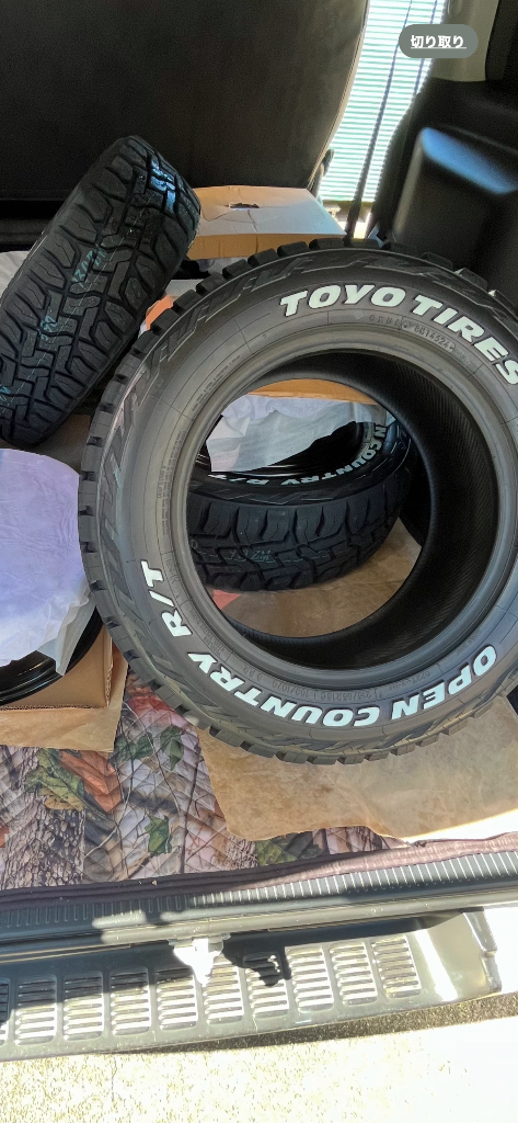 OPEN COUNTRY 24年製 215/65R16 C ホワイトレター 4本セット R/T