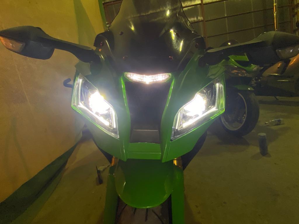 Kawasaki ZX-10R 11-15年 カスタムヘッドライトキット V2 FullLED 