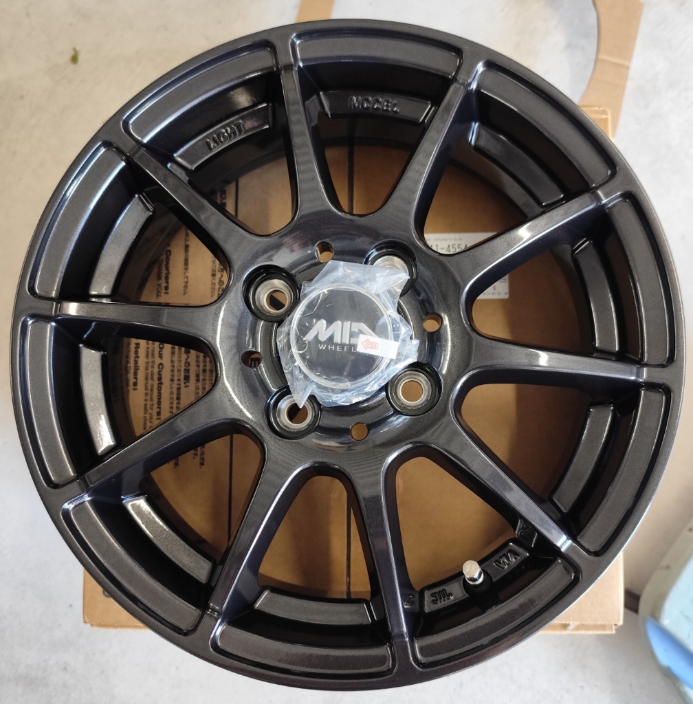 シュナイダー　スタッグ　14インチ　アルミホイール　４本 マルカサービス MID シュナイダースタッグ 4本セット ホイール