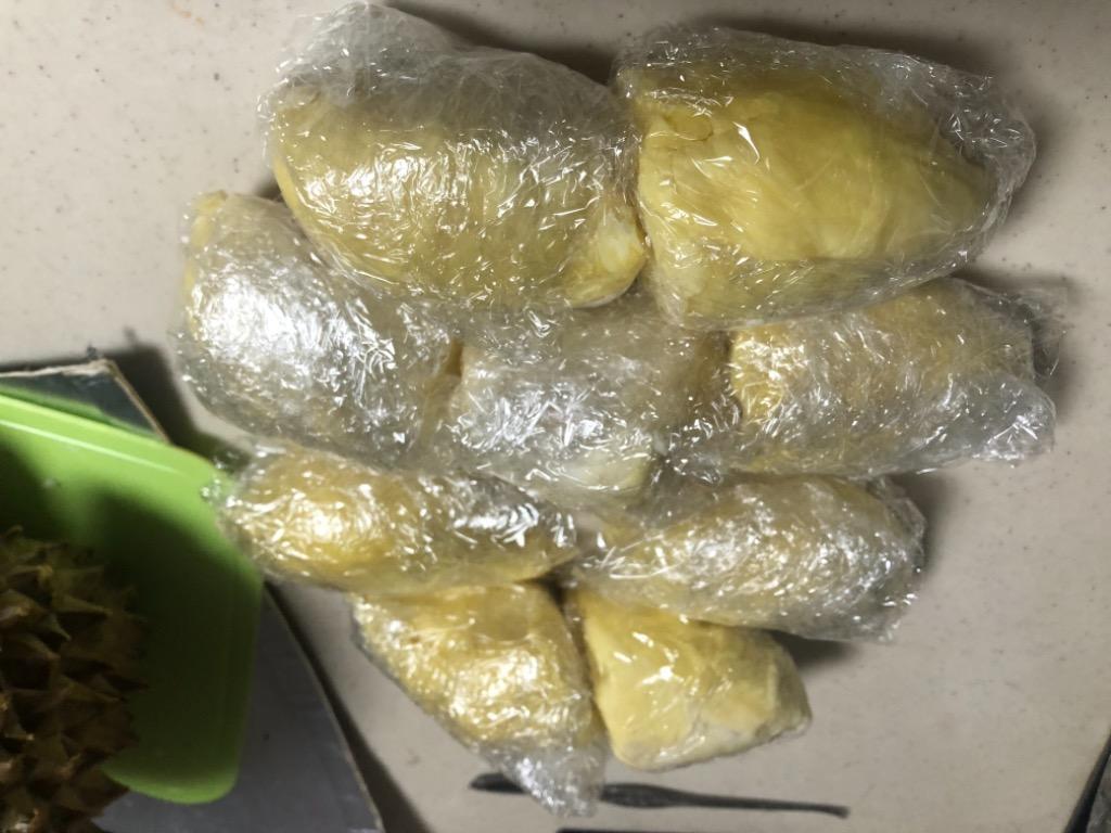 タイ産ドリアン Mサイズ 約2.0kg〜2.5kg 4玉入り（モントーン種