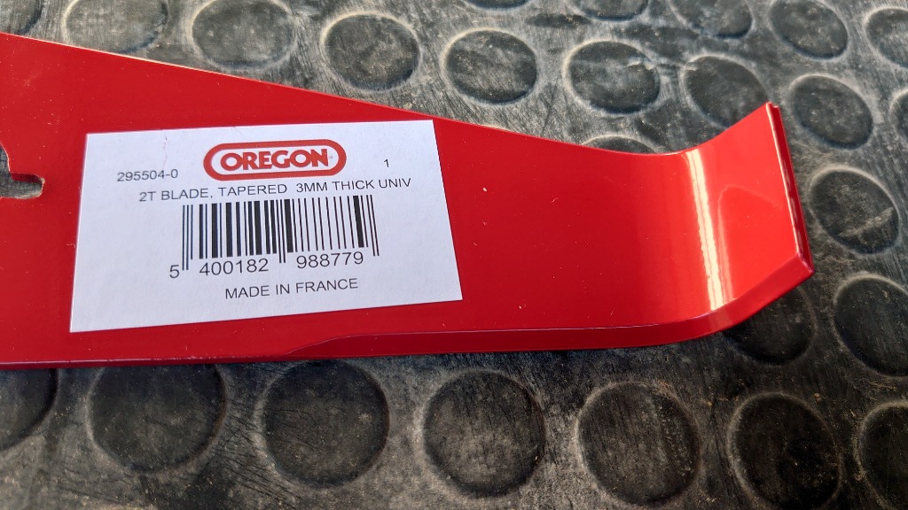 OREGON オレゴン シュレッダーブレード 2枚刃 3.0mm 300mm