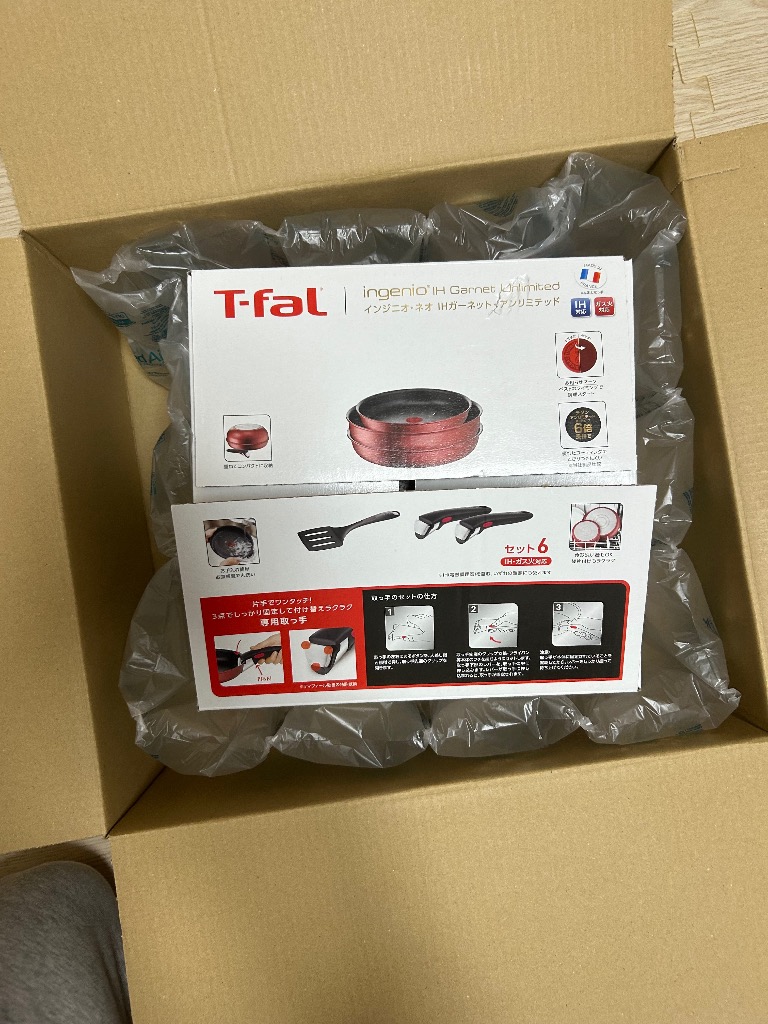 T-fal ウォックパン付6点セット T-Fal 史上最高峰コーティング