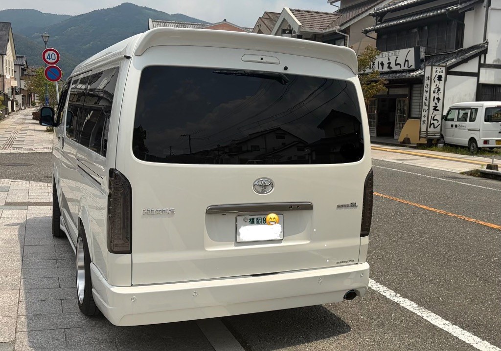 ハイエース 200系 2WD ローダウンキット2（38mm（1.5インチ）バンプ3点