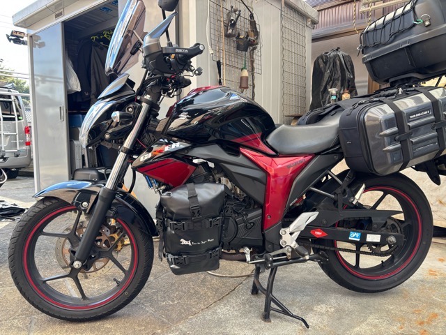 期間限定セール！】 T.S.H バイク用防水サイドバッグ 合計16L