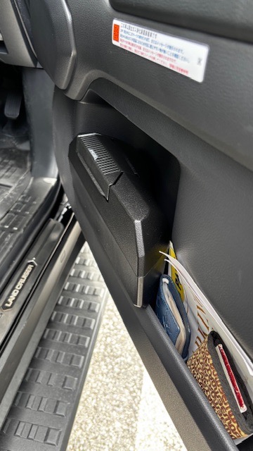 槌屋ヤック ランドクルーザー 250 専用 サイドBOX ゴミ箱 運転席