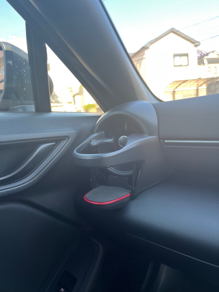 槌屋ヤック GR86 ZN8 / BRZ ZD8 専用 エアコン ドリンクホルダー 助手