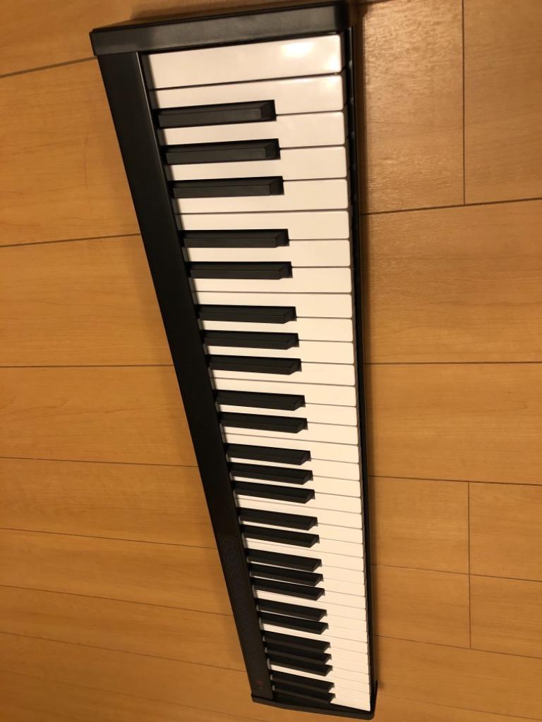 電子ピアノ 61鍵盤 2022年更新型Longeye MIDI対応 ピアノ キーボード 充電式 譜面台 ペダル ソフトケース 鍵盤シール