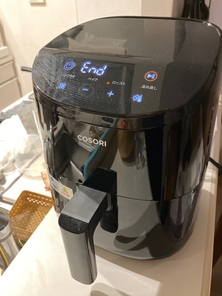 未使用 COSORI ノンフライヤー 2L ブラック 97%オイルカット Amazon.co.jp: COSORI コソリ ノンフライヤー 2L 一人用 エア