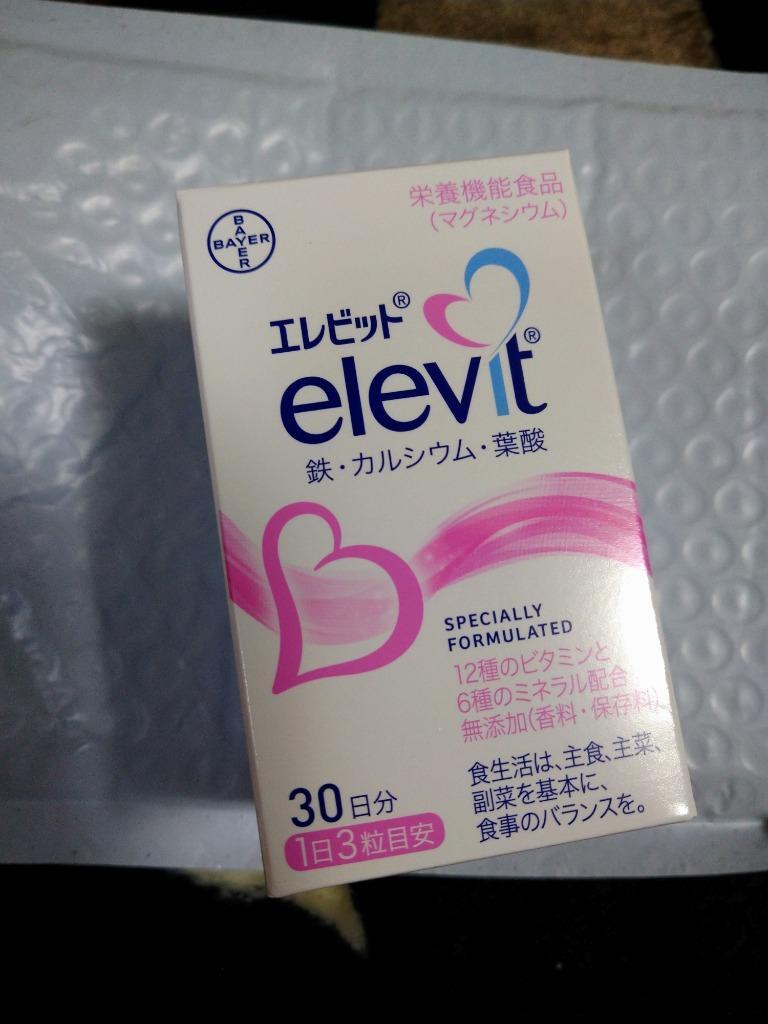 バイエル 葉酸 サプリメント エレビット ボトル 90粒 (1個
