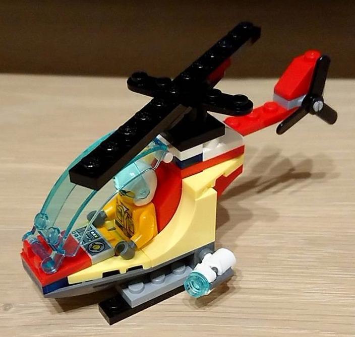 レゴ シティ 消防ヘリコプター LEGO CITY Fire helicopter 30566