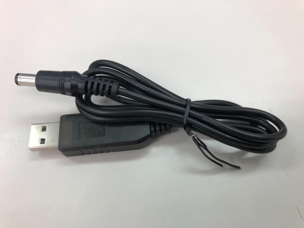 PC モバイルバッテリー USB 5V → 5.5mm 2.1mm プラグ 12V 昇圧 変圧 DC 電源 供給 ケーブル 送料無料  :usb12vblack5-12:tsukahara2 - 通販 - Yahoo!ショッピング