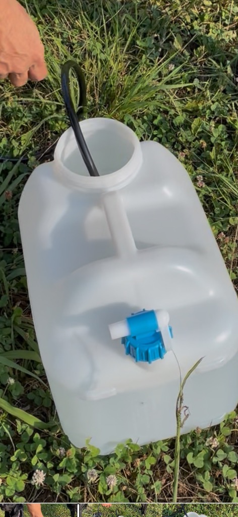 ウォータータンク 20L 水色コックとキャップ付き【日本製】業界