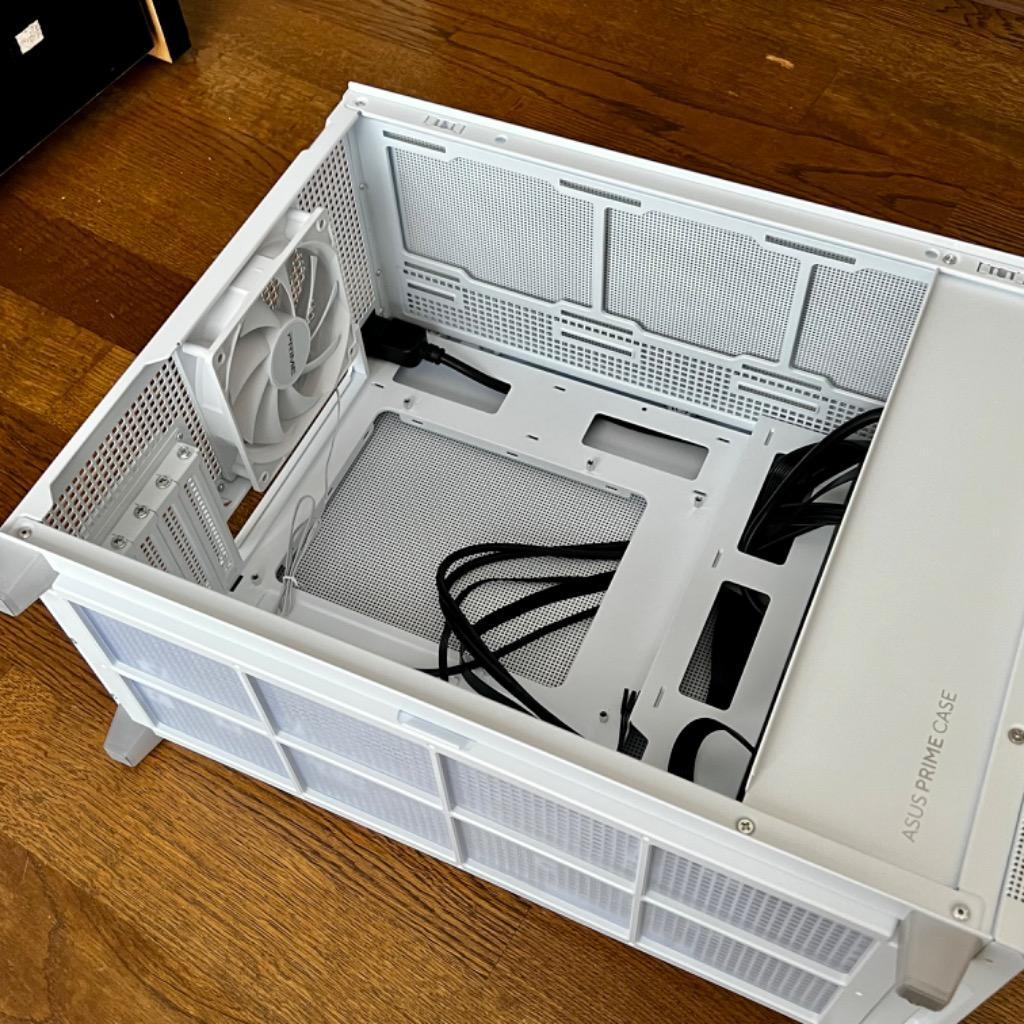 PCケース(自作PC用) ASUS PRIME CASE MESH WHITE EDITION 自作PC】コンパクトでもハイエンド 白い PCケース ASUS PRIME