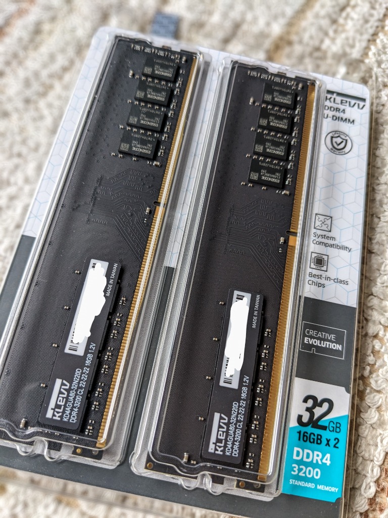エッセンコアクレブ KLEVV デスクトップPC用 メモリ DDR4