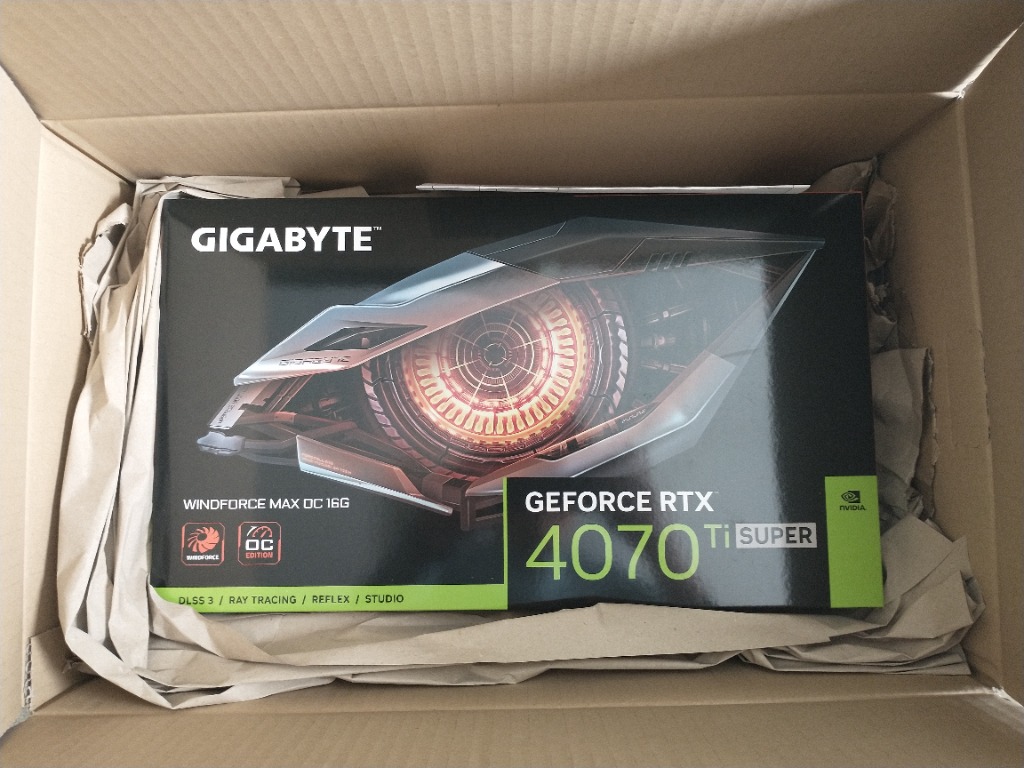 GeForce RTX 4070 Ti SUPER WINDFORCE MAX OC 16G GV GeForce RTX 4070 Ti SUPER WINDFORCE MAX OC 16G GV