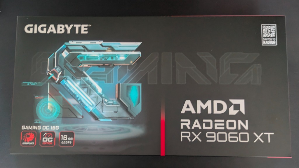 GIGA-BYTE GV-R9060XTGAMING OC-16GD ［Radeon RX 9060 XT