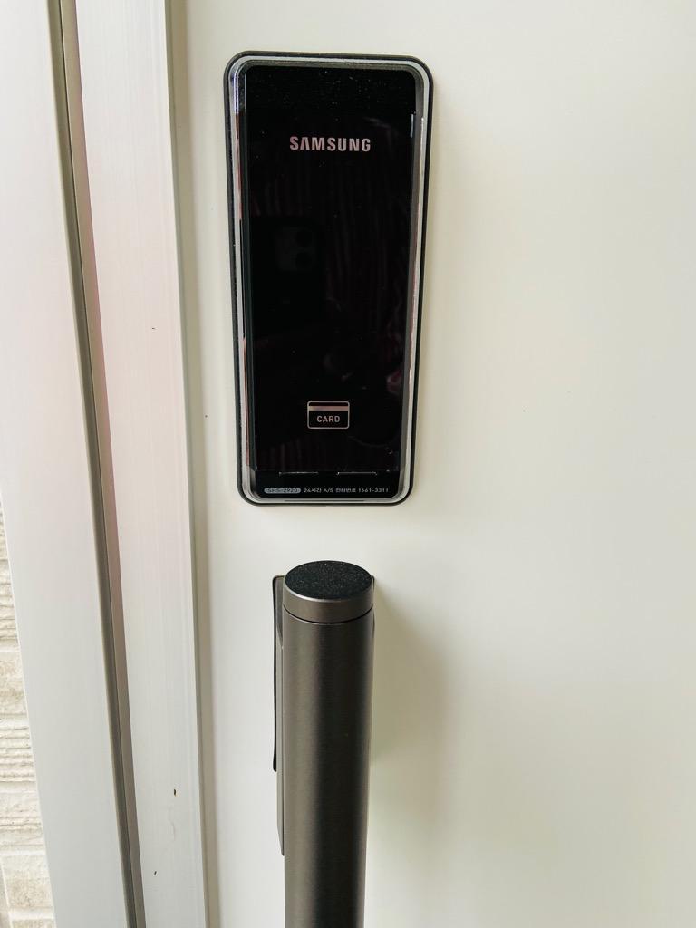 SAMSUNGサムスンEzonドアロックSHS-2920 [日本語説明書付] 電子オートドアロックロックシャープなデザインに、パスワードの入力や打球キーで  - 最安値・価格比較 - Yahoo!ショッピング｜口コミ・評判からも探せる