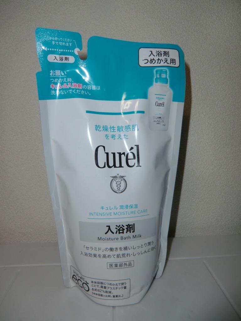 花王 キュレル 入浴剤 つめかえ用 (360mL) 詰め替え用 約12回分 curel 【医薬部外品】 :10004681:ツルハドラッグ - 通販  - Yahoo!ショッピング