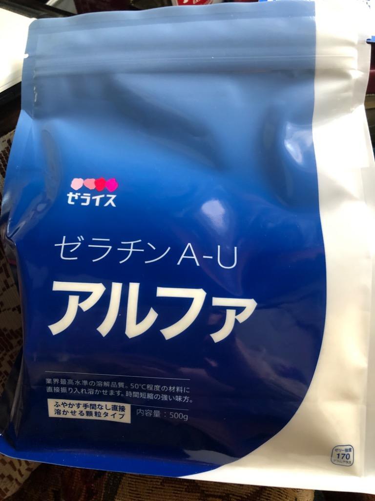 ゼライス ゼラチン A-Uアルファ 500g × 3袋 顆粒ゼラチン :jellice-au-500-3s:にっぽん津々浦々 - 通販 -  Yahoo!ショッピング