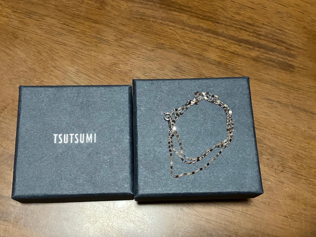 ジュエリーツツミ プラチナネックレス（40cm） : ジュエリーツツミ