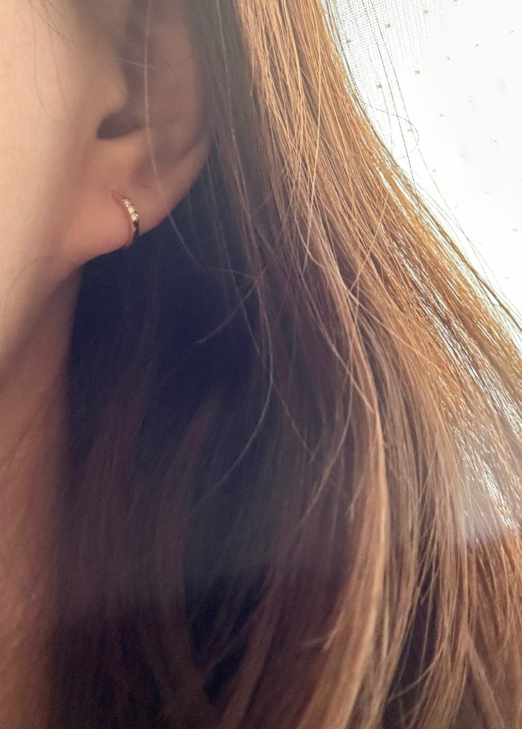 ジュエリーツツミ K18イエローゴールドダイヤモンドピアス ジュエリーツツミ K18イエローゴールドダイヤモンドピアス