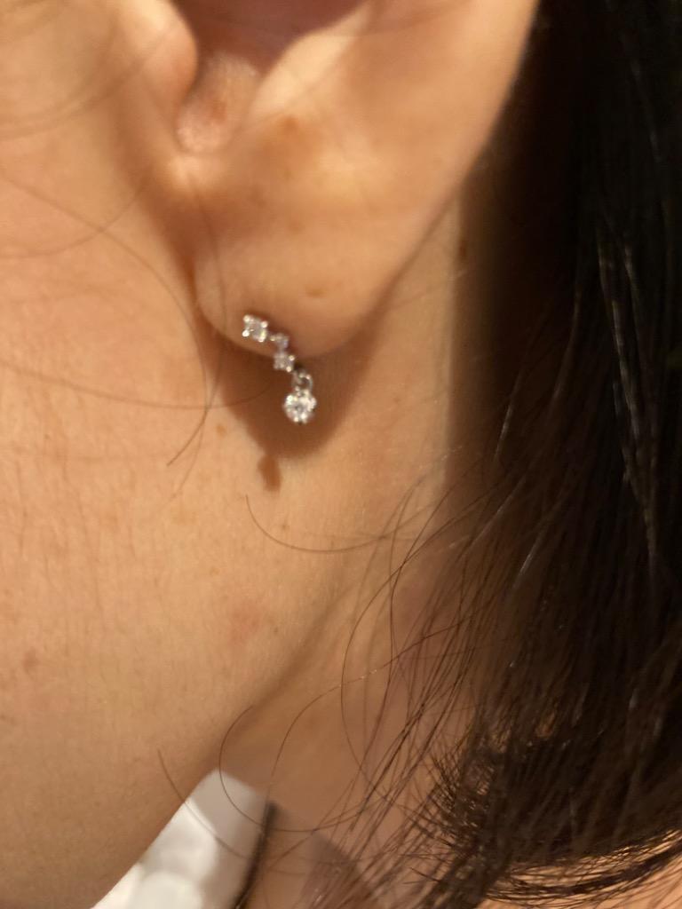 ジュエリーツツミ プラチナダイヤモンドピアス : ジュエリー ジュエリーツツミ プラチナダイヤモンドピアス : ジュエリー
