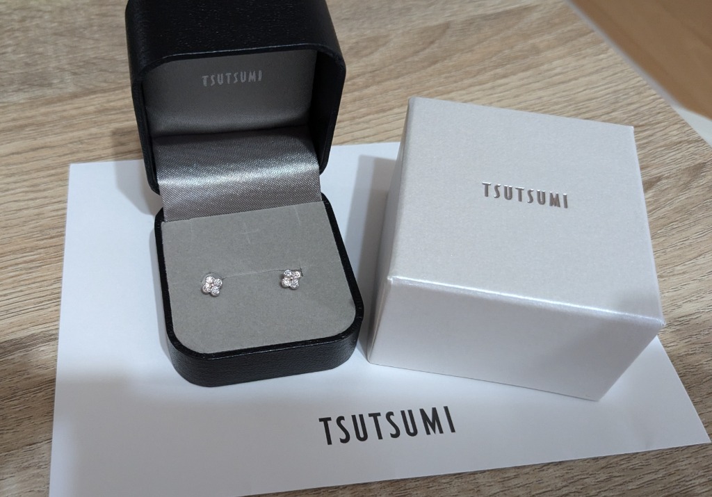 ジュエリーツツミ プラチナダイヤモンドピアス : ジュエリー ジュエリーツツミ プラチナダイヤモンドピアス : ジュエリー