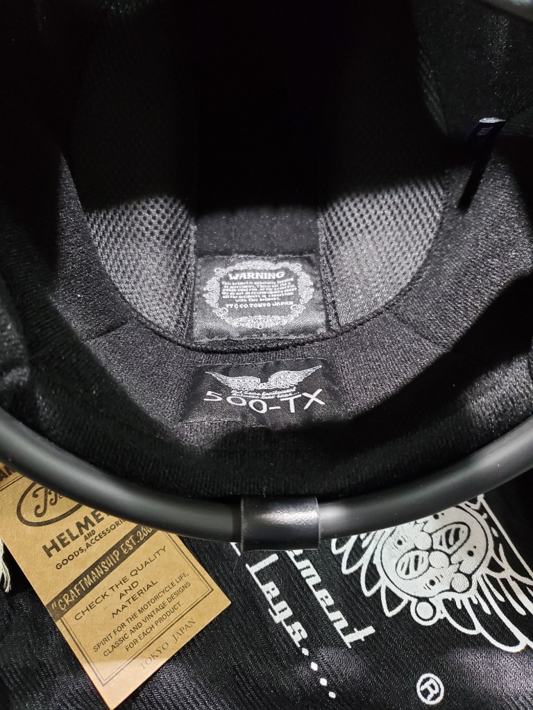 公道使用不可 500-TX スモールジェットヘルメット スタンダード