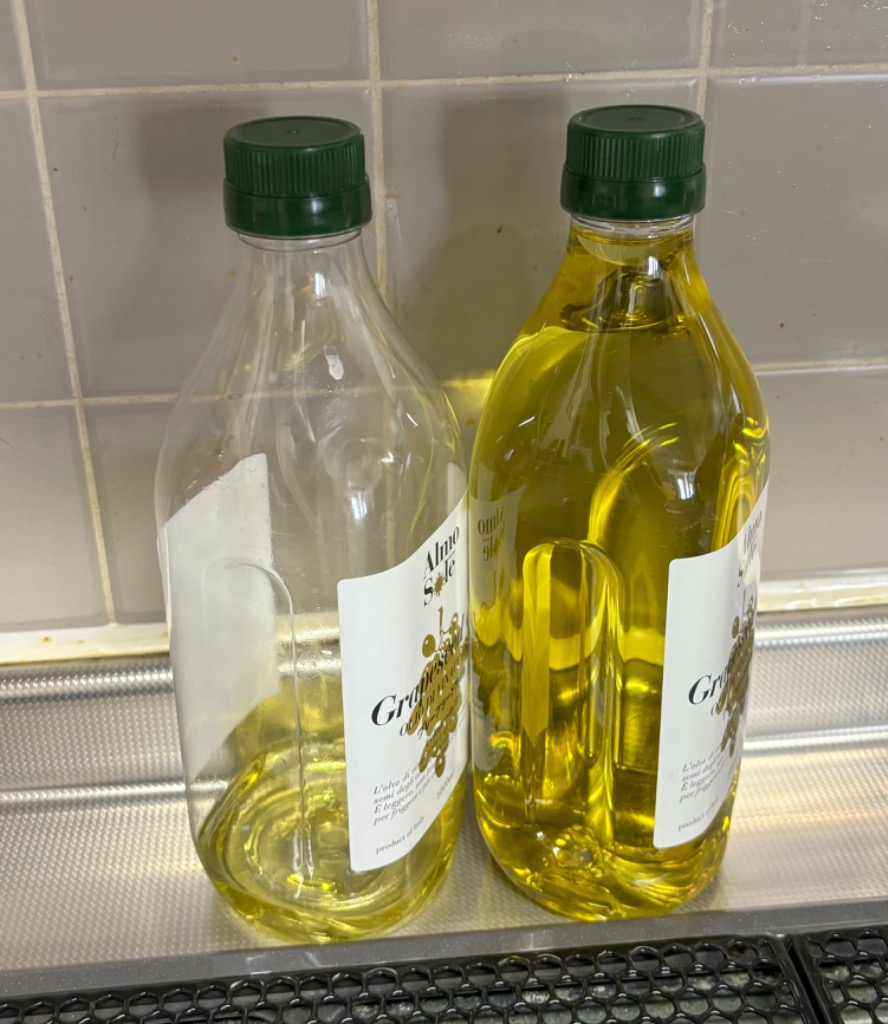グレープシードオイル ペットボトル 食用 油 イタリア産1L×6本入