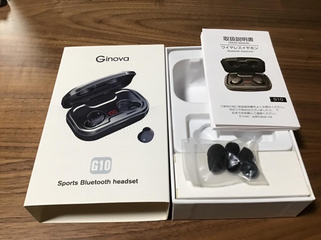 Ginova G10 ワイヤレスイヤホン bluetooth5.3 新品未使用 - イヤホン